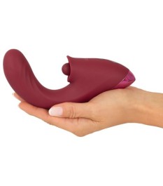 Stoßvibrator mit Vibro-Zunge für Klitoris