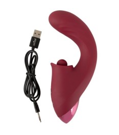 Stoßvibrator mit klopfendem Klitoris-Stimulator