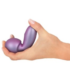 Massagestab „Flexible Mini Wand“ im Metallic-Glossy-Look