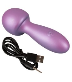 Massagestab „Flexible Mini Wand“ im Metallic-Glossy-Look