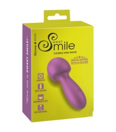 Massagestab „Flexible Mini Wand“ im Metallic-Glossy-Look