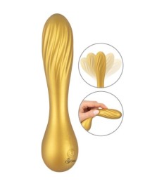 Vibrator „Flexible Swirl“ im Metallic-Glossy-Look