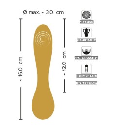 Vibrator „Flexible Swirl“ im Metallic-Glossy-Look