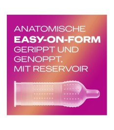 Kondome „Pleasure Me“ mit Noppen und Rillen