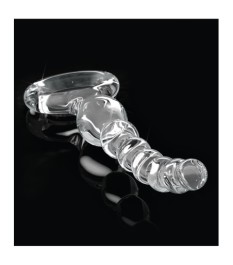 Penis- und Hodenring „Cock & ball ring with butt plug“ mit Analplug