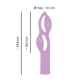 Vibrator „Fabulous“ mit 2 Motoren