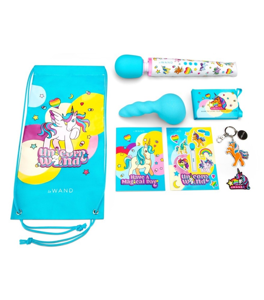 Massagestab „Unicorn Wand“ mit 20 Vibrationsmodi in 10 Intensitäten