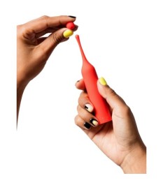 Minivibrator mit abgeflachter Lustpunkt-Spitze
