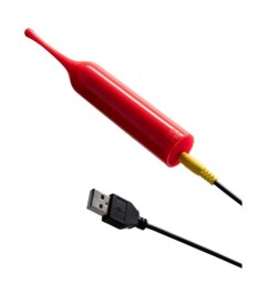 Minivibrator mit abgeflachter Lustpunkt-Spitze