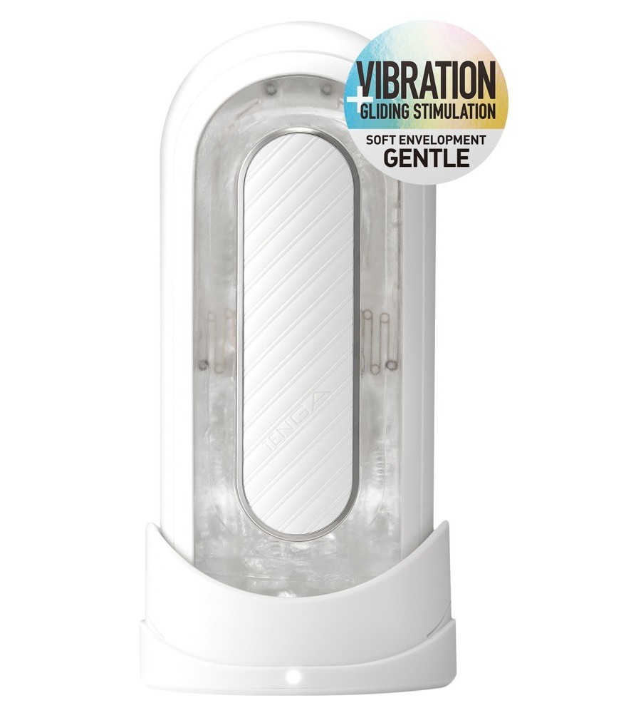 Masturbator „Flip O (Zero) Electronic Vibrations” mit 5 Vibrationsmodi