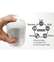 Masturbator „Flip O (Zero) Electronic Vibrations” mit 5 Vibrationsmodi