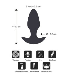 Analvibrator mit Rotation