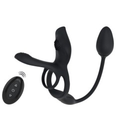 Paarvibrator „Multi Function“ mit Penis- & Hodenring