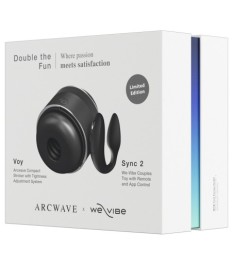 Toy-Set „Double the Fun“ mit Arcwave-Masturbator Voy & Paarvibrator We