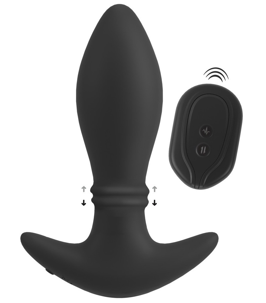 Analplug „Moving Rings" mit Vibration