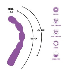 Vibrator „Fabulous“ mit 3 Motoren