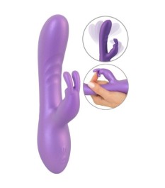Rabbitvibrator im Metallic-Glossy-Look