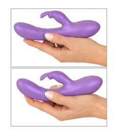 Rabbitvibrator im Metallic-Glossy-Look