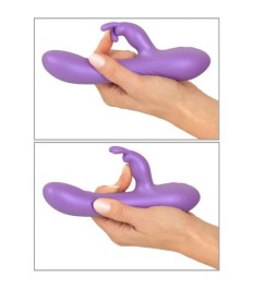 Rabbitvibrator im Metallic-Glossy-Look