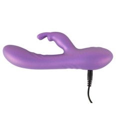 Rabbitvibrator im Metallic-Glossy-Look