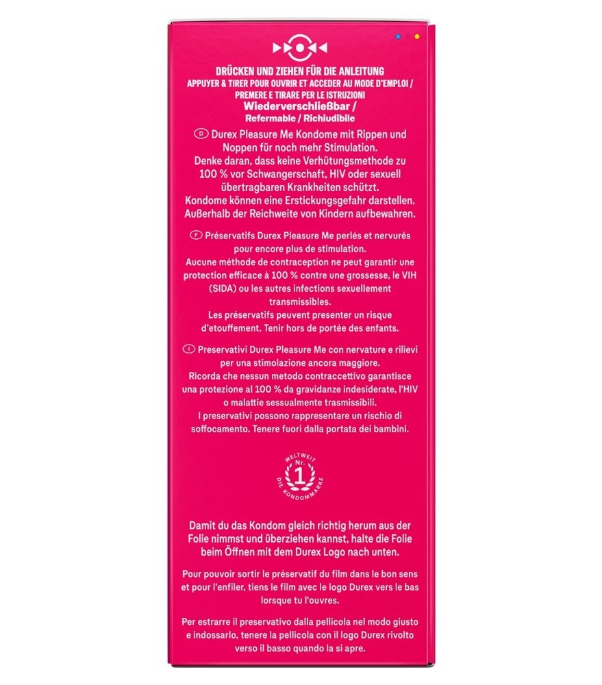 Kondome „MY.SIZE pro 53 mm“ allergenarm