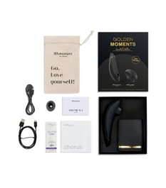 Toy-Set „Golden Moments “ mit Womanizer Premium 2 und We-Vibe Chorus