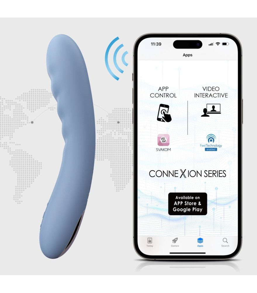 Stoßvibrator „Ava Neo“ auch per App steuerbar