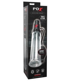 Penispumpe/Masturbator „Suck-N-Pump Stroker“ mit Doppelfunktionspumpe