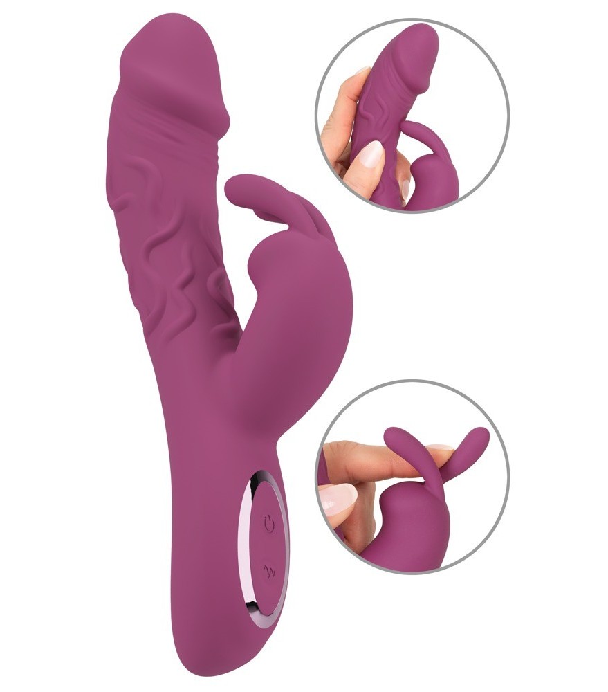 Rabbitvibrator mit starker Reizäderung