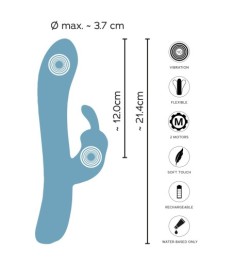 Rabbitvibrator mit 2 Motoren