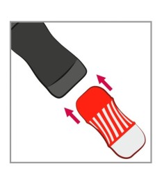 Masturbator-Aufsatz „Vacuum Gyro Roller” inklusive Rolling Tenga Cup