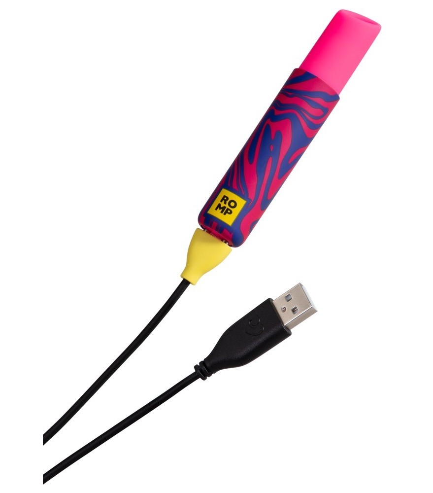 Klitorisvibrator mit flexibler Doppelspitze