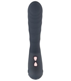 Klitorisvibrator mit flexibler Doppelspitze