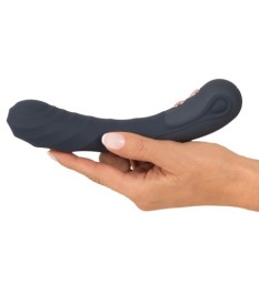 Klitorisvibrator mit flexibler Doppelspitze