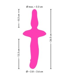 Doppelvibrator, beidseitig verwendbar