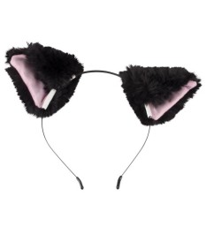 Analplug mit Katzenschwanz plus Haarreif mit Katzenohren