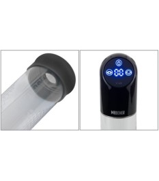 Penispumpe „Waterproof Automatic“ mit 6 Saugmodi