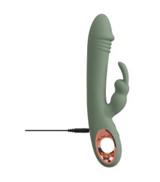 Rabbitvibrator „Slim Rabbit Olive“ mit 2 Motoren