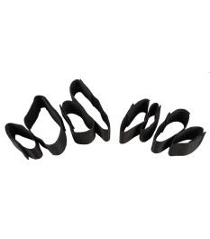 4-teiliges Fessel-Set „Bad Kitty Arm & Leg Restraints“ mit Klettverschluss