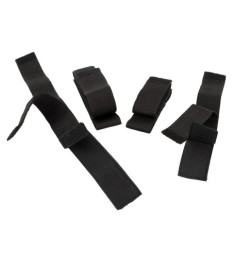 4-teiliges Fessel-Set „Bad Kitty Arm & Leg Restraints“ mit Klettversch