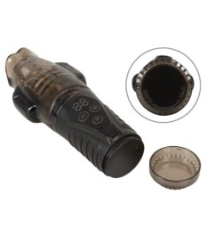 Masturbator mit Doppel-Vibration & Saugfunktion