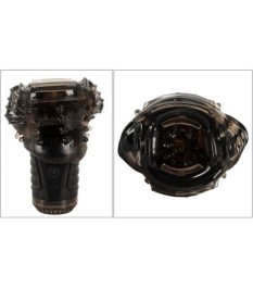 Masturbator mit Doppel-Vibration & Saugfunktion