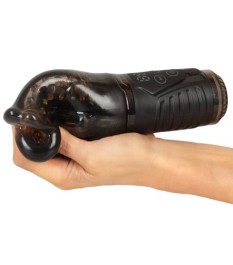 Masturbator mit Doppel-Vibration & Saugfunktion