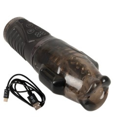 Masturbator mit Doppel-Vibration & Saugfunktion