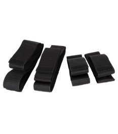 4-teiliges Fessel-Set „Bad Kitty Arm & Leg Restraints“ mit Klettversch