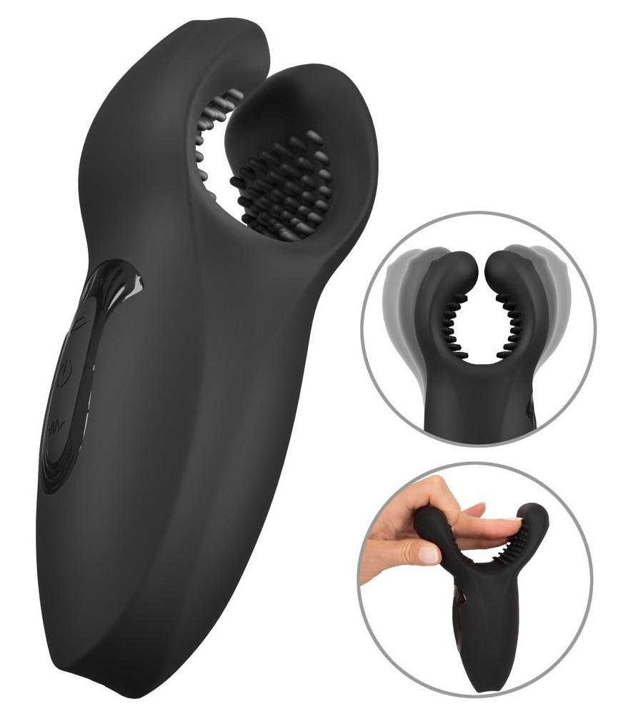 Masturbator „Man Wand“ mit Vibration und Knet-Massage