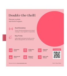 Pulsator „Womanizer BLEND“ mit G-Punkt-Vibrator