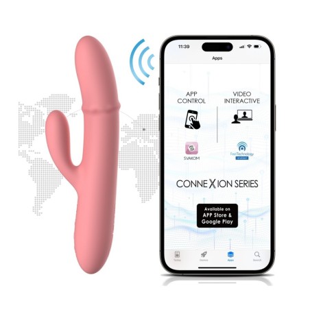 Rabbitvibrator „Mora Neo“ mit beweglichem Massagering