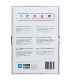 Rabbitvibrator „Slim Triple Plum“ mit Anal-Stimulator