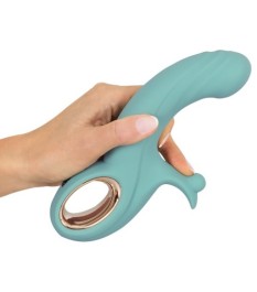 Stoßvibrator mit Kugel-Klitorisvibrator
